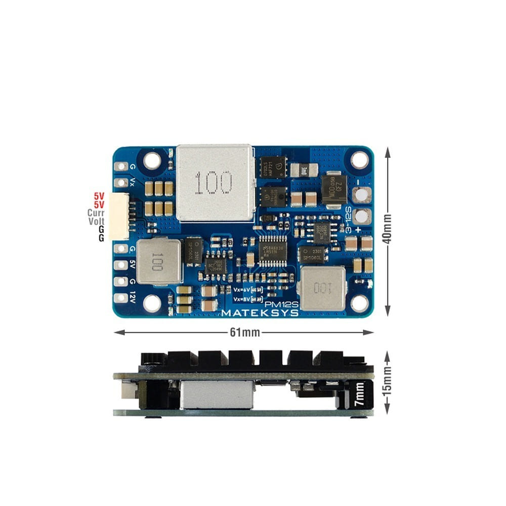 [MATEKSYS] POWER MODULE PM12S-3